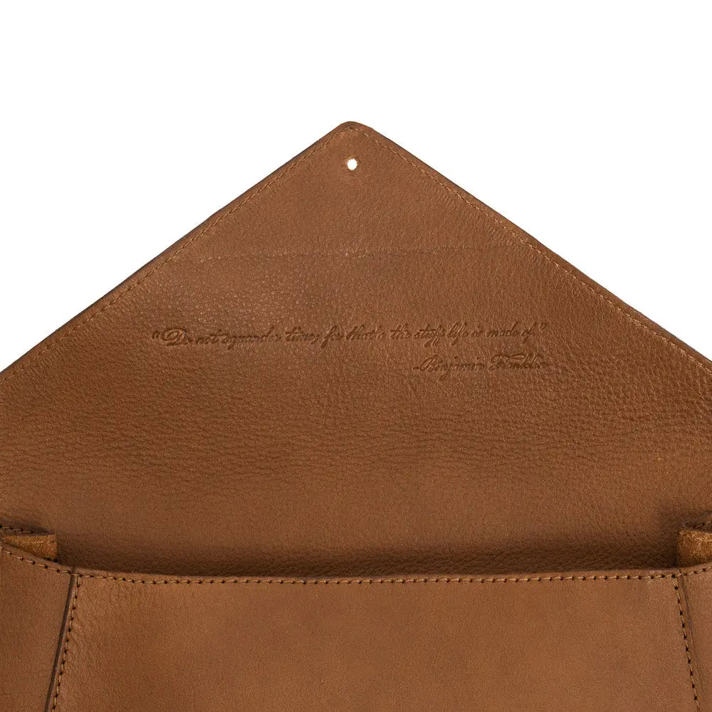 Craft & Forge Leather Crossbody Bag Mission Mercantile Leather Goods