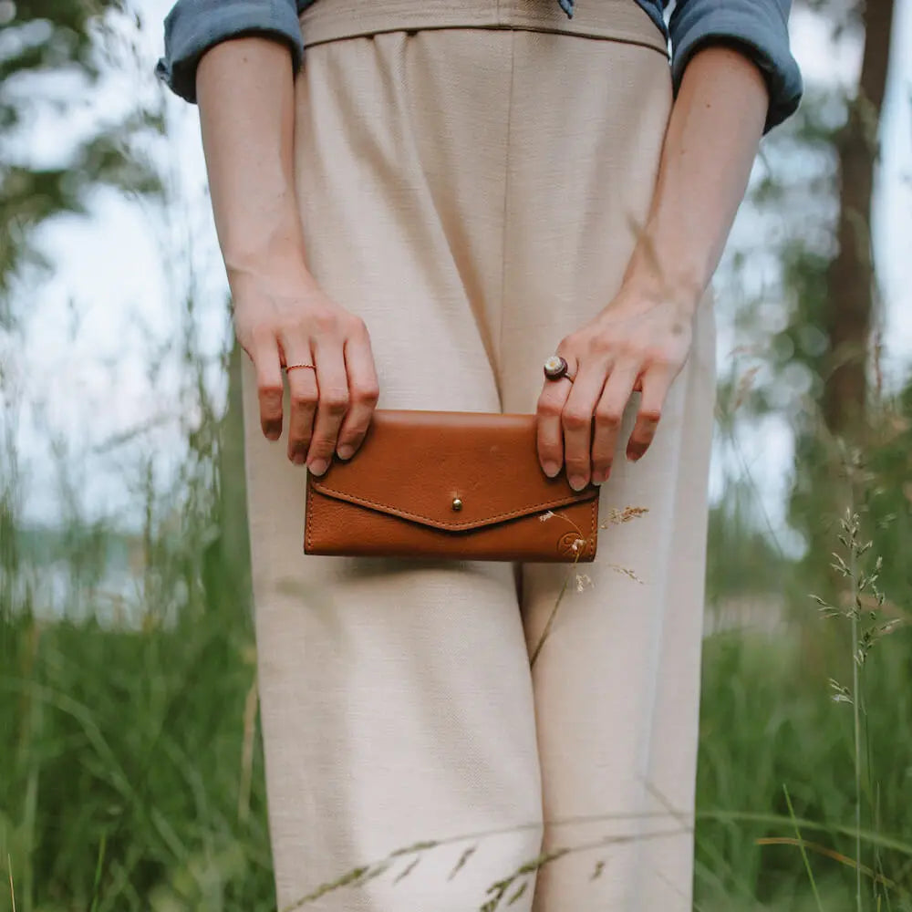 Craft & Forge Leather Wallet Mission Mercantile Leather Goods