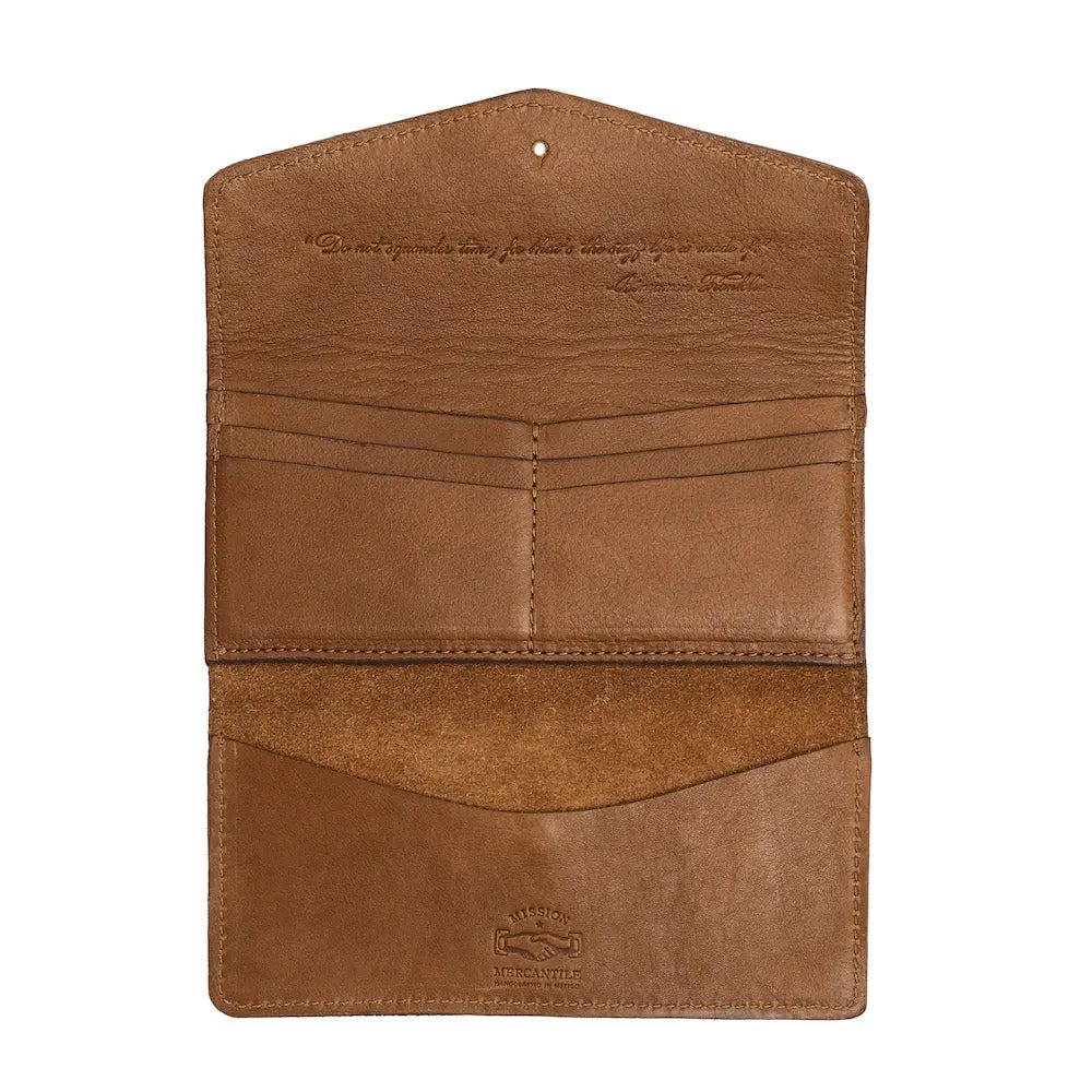 Craft & Forge Leather Wallet Mission Mercantile Leather Goods