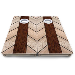 Cream Planks - Mini or Vacation Size Cornhole Boards Cornhole Solutions