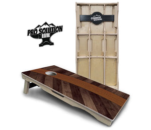 Curved Herringbone Cornhole Boards - Pro Solution Elite Series Cornhole Solutions
