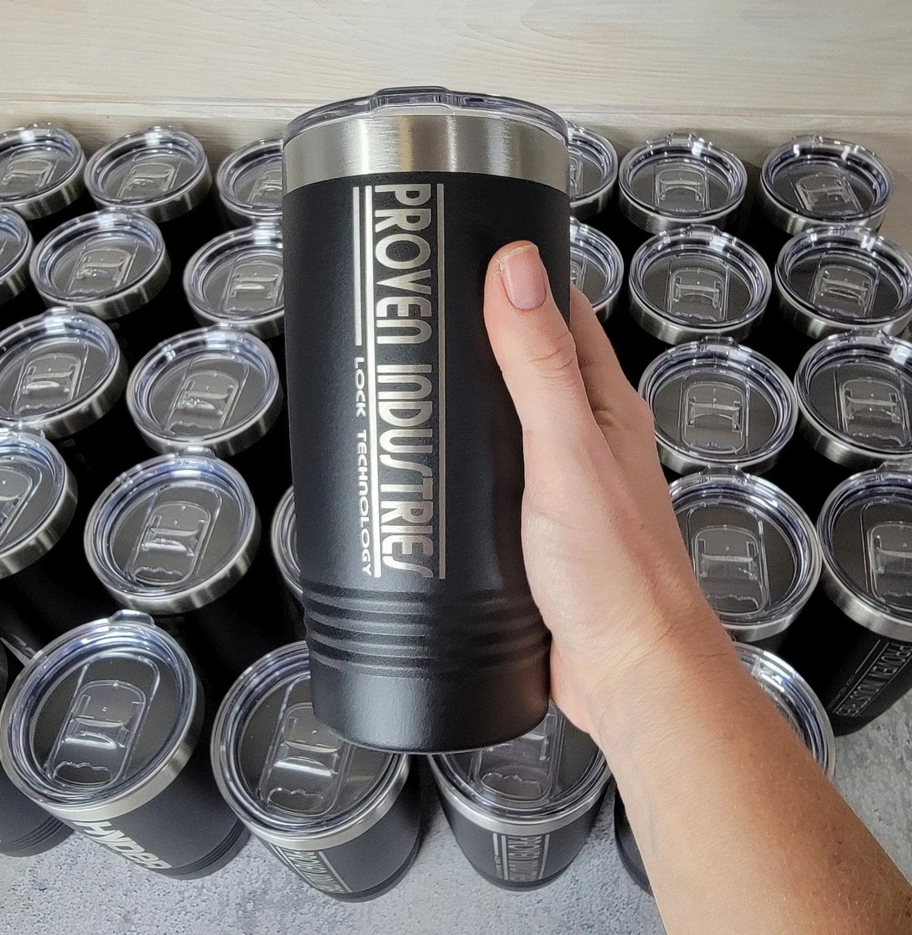Custom Logo Tumbler EverLee Creations