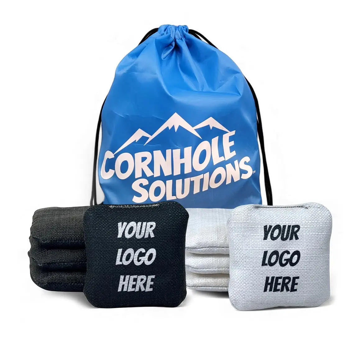 Custom - Mini 4"x4" Cornhole Bags – Full Set of 8