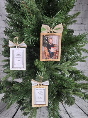 Custom Photo Ornament Picture Frame EverLee Creations