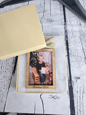 Custom Photo Ornament Picture Frame EverLee Creations