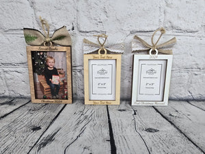 Custom Photo Ornament Picture Frame EverLee Creations