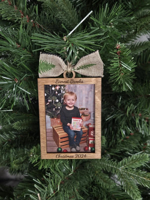 Custom Photo Ornament Picture Frame EverLee Creations