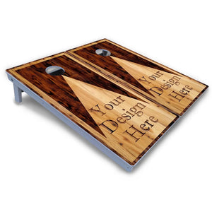 Custom Wooden Triangle Cornhole Boards - All Weather Series Cornhole Solutions