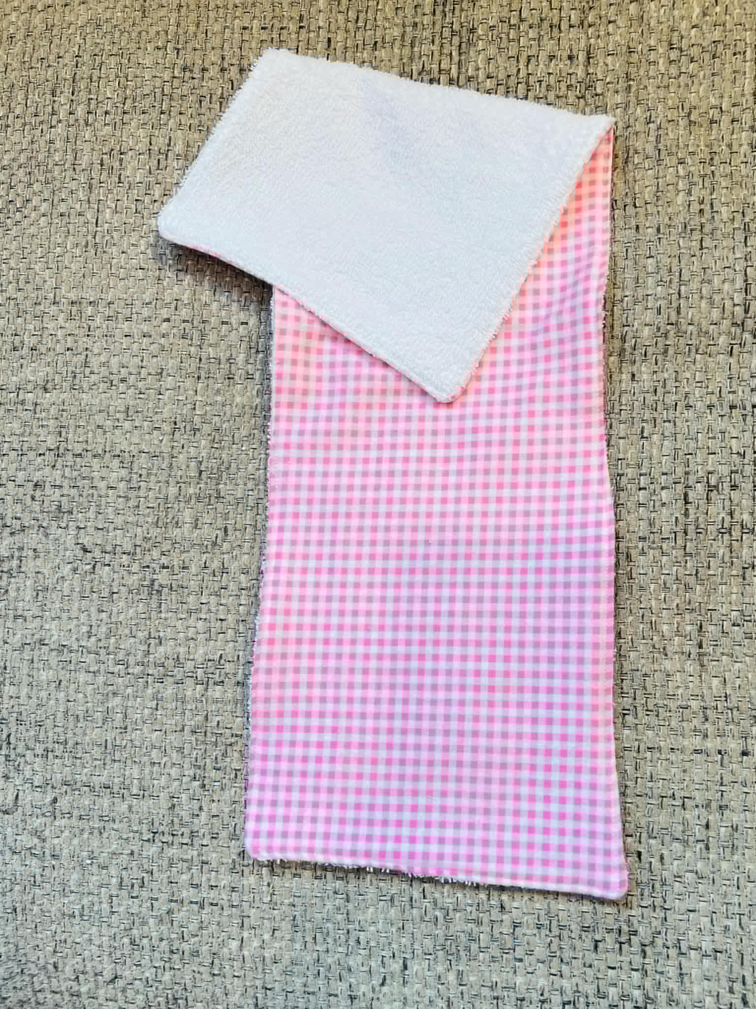 East Mississippi Creations burp cloth: Handmade, terry & flannel, baby essential.