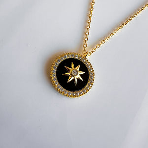 North Star Necklace | Onyx