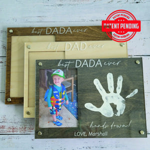 DIY Handprint Picture Frame EverLee Creations