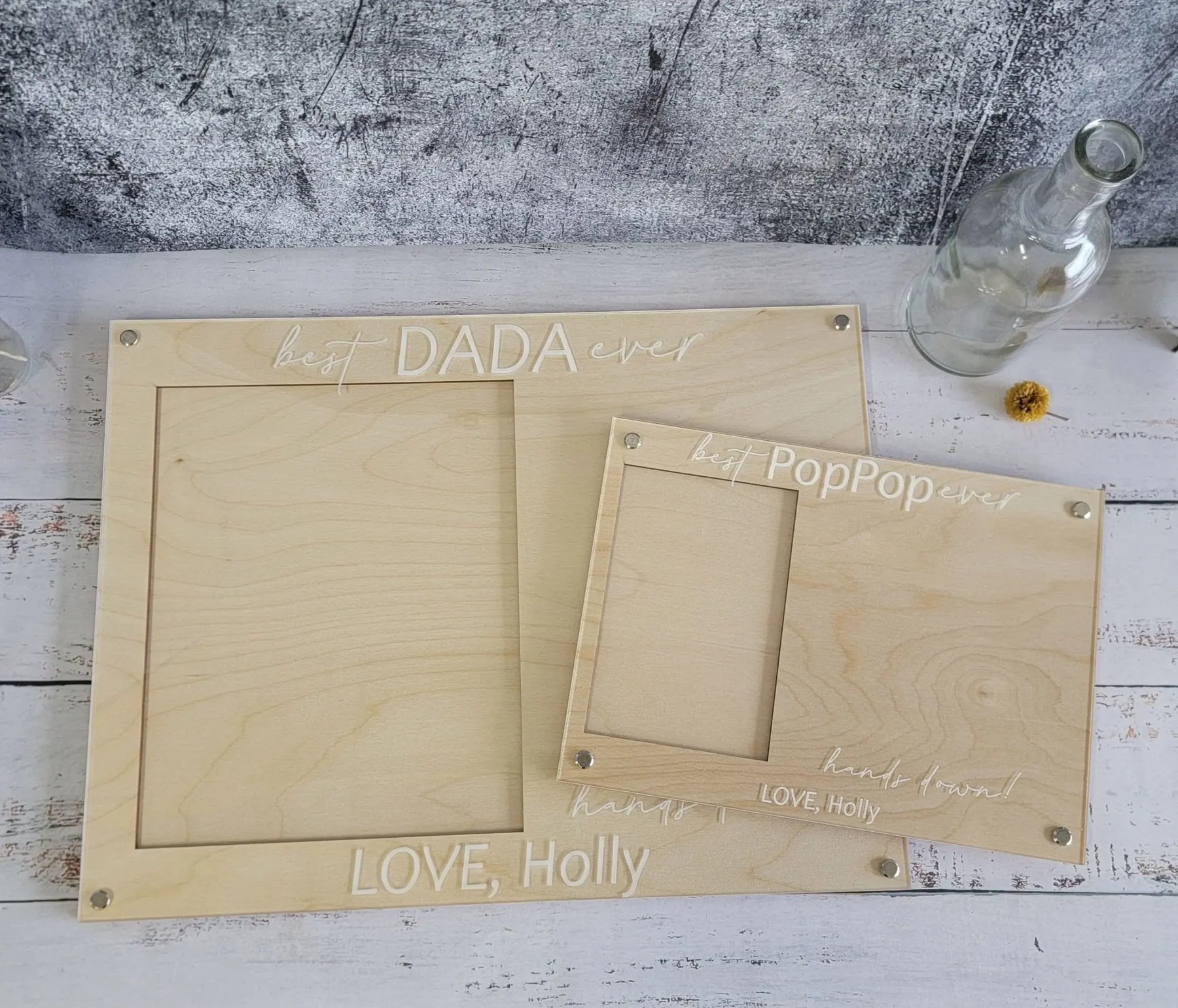 DIY Handprint Picture Frame EverLee Creations