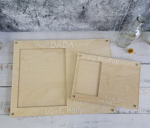 DIY Handprint Picture Frame EverLee Creations
