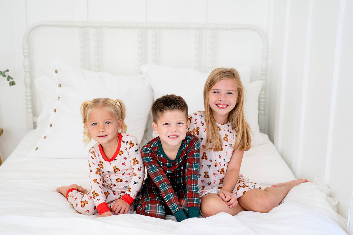 Christmas Tartan Plaid | Two Piece Set by Boosh Baby image 9