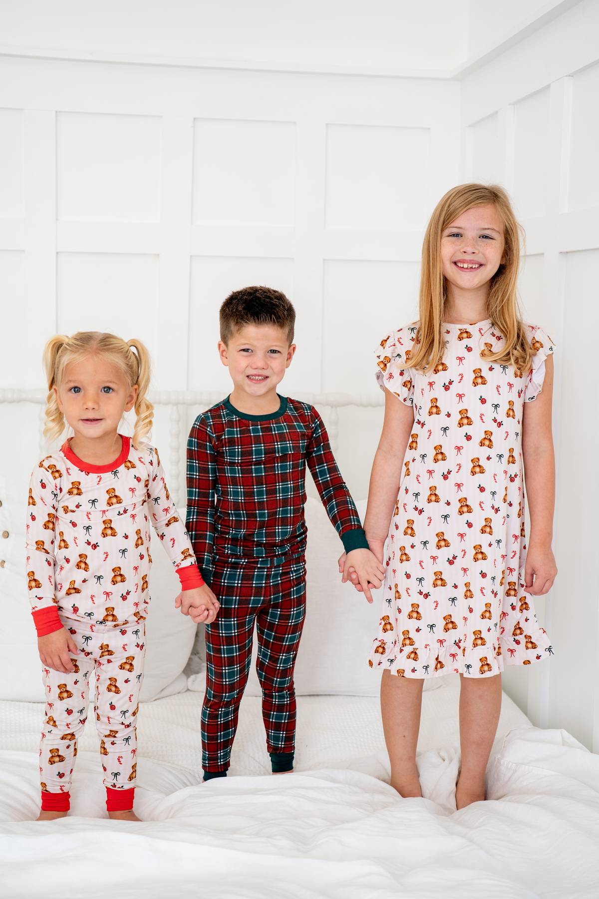 Christmas Tartan Plaid | Two Piece Set by Boosh Baby image 8
