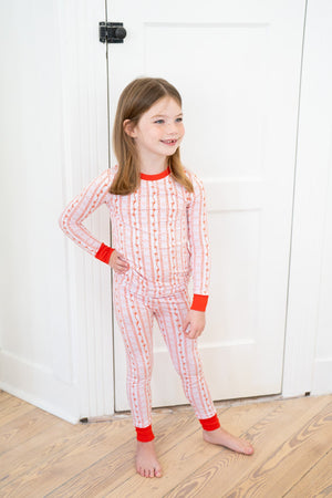 Striped Hearts | Two Piece Set