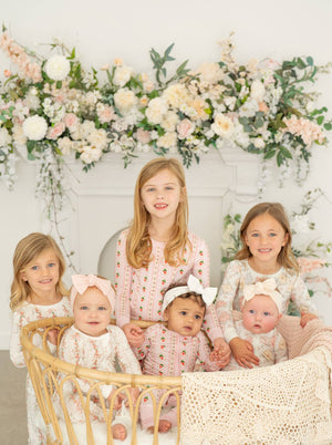 Strawberry Stripe | Two-Piece Pajama Set
