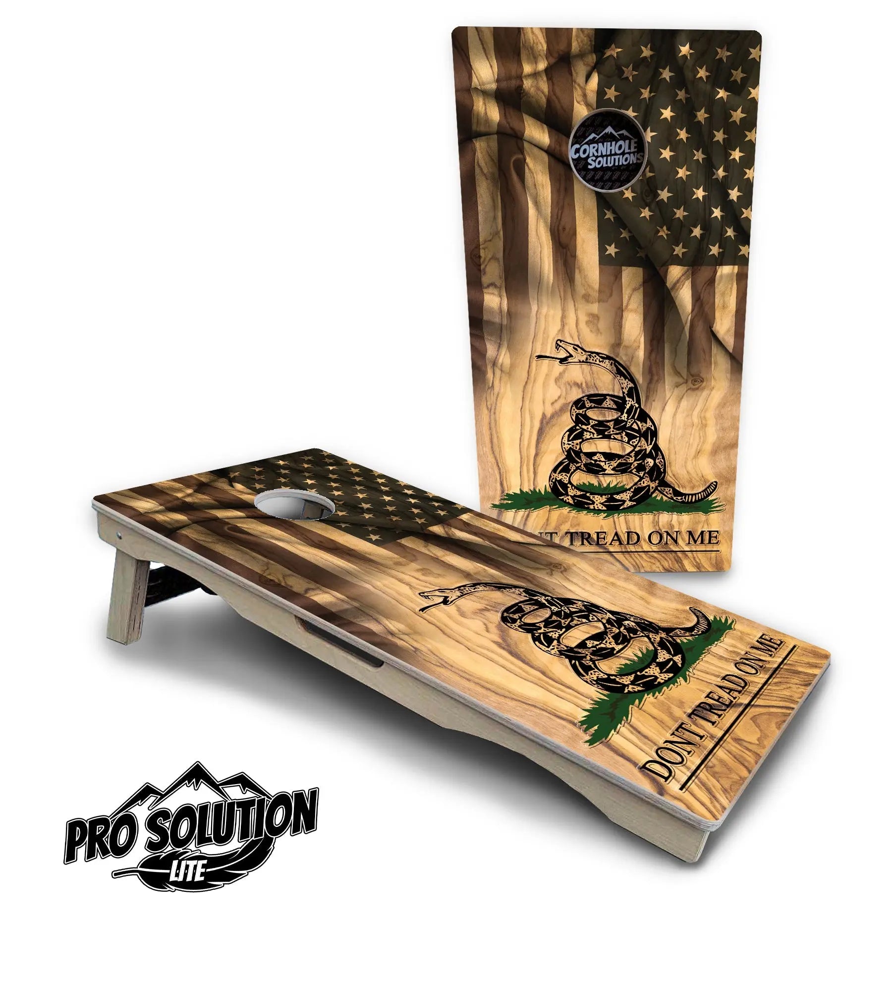 DTOM 3 Cornhole Boards - Pro Solution Lite Series Cornhole Solutions