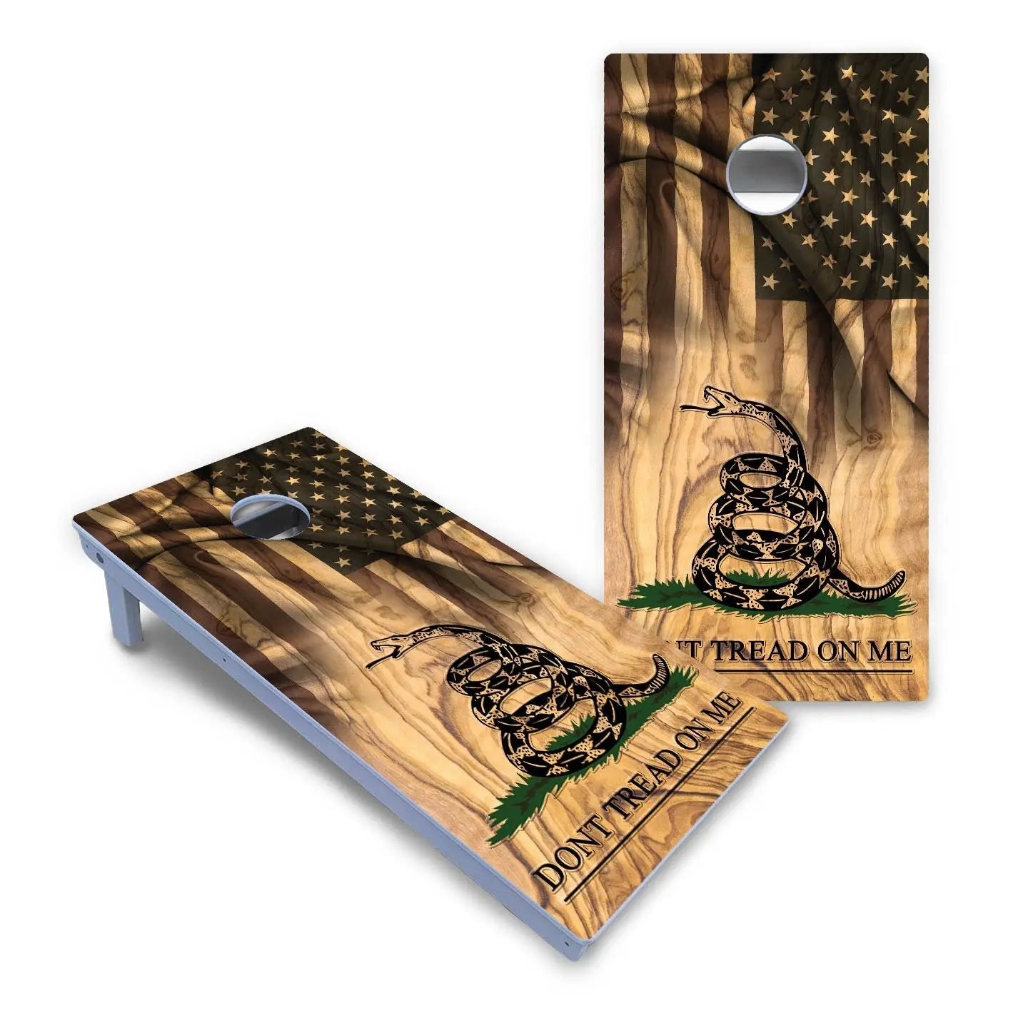 DTOM Flag 3 Cornhole Boards - All Weather Series Cornhole Solutions
