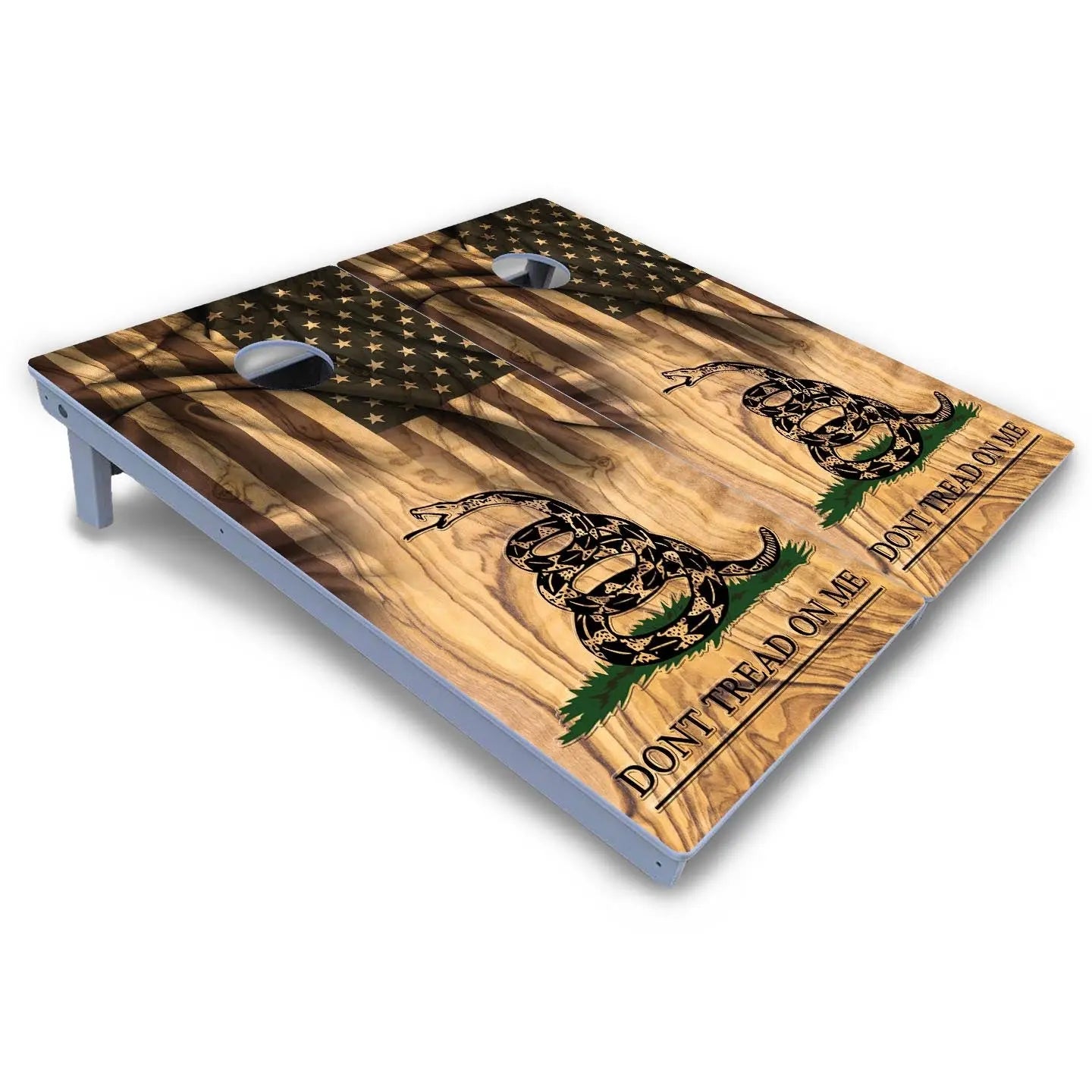 DTOM Flag 3 Cornhole Boards - All Weather Series Cornhole Solutions