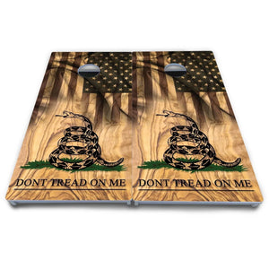 DTOM Flag 3 Cornhole Boards - All Weather Series Cornhole Solutions