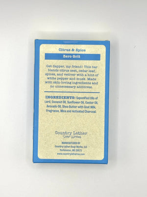 Country Lather Dapper soap bar