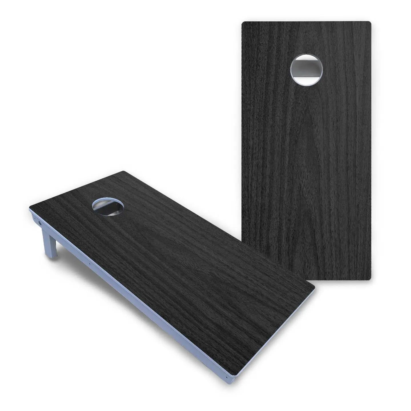 Dark Grey Wood Cornhole Boards - All Weather Series Cornhole Solutions