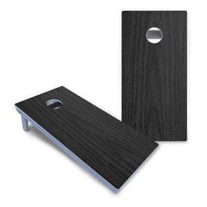 Dark Grey Wood Cornhole Boards - All Weather Series Cornhole Solutions