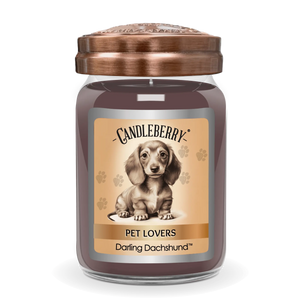 Darling Dachshund™ - Large Jar Candle (Collective) The Candleberry® Candle Company