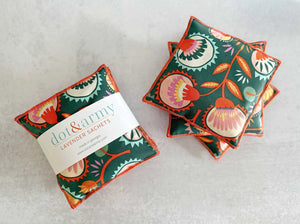 Desert Bloom Lavender Sachets, set of two Dot and Army