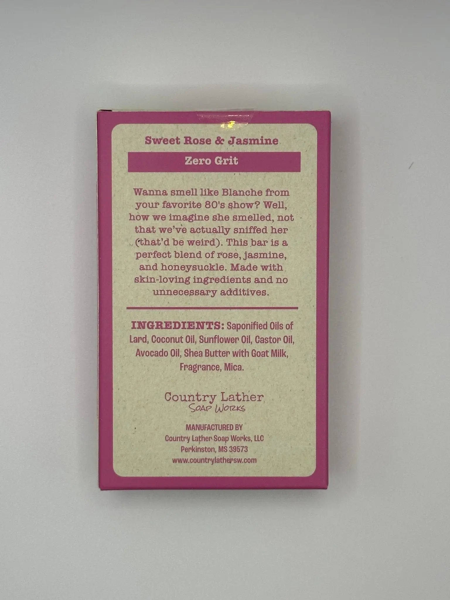 Country Lather Devereaux soap bar