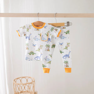 Dino-mite Birthday Organic Cotton Pajamas Nola Tawk
