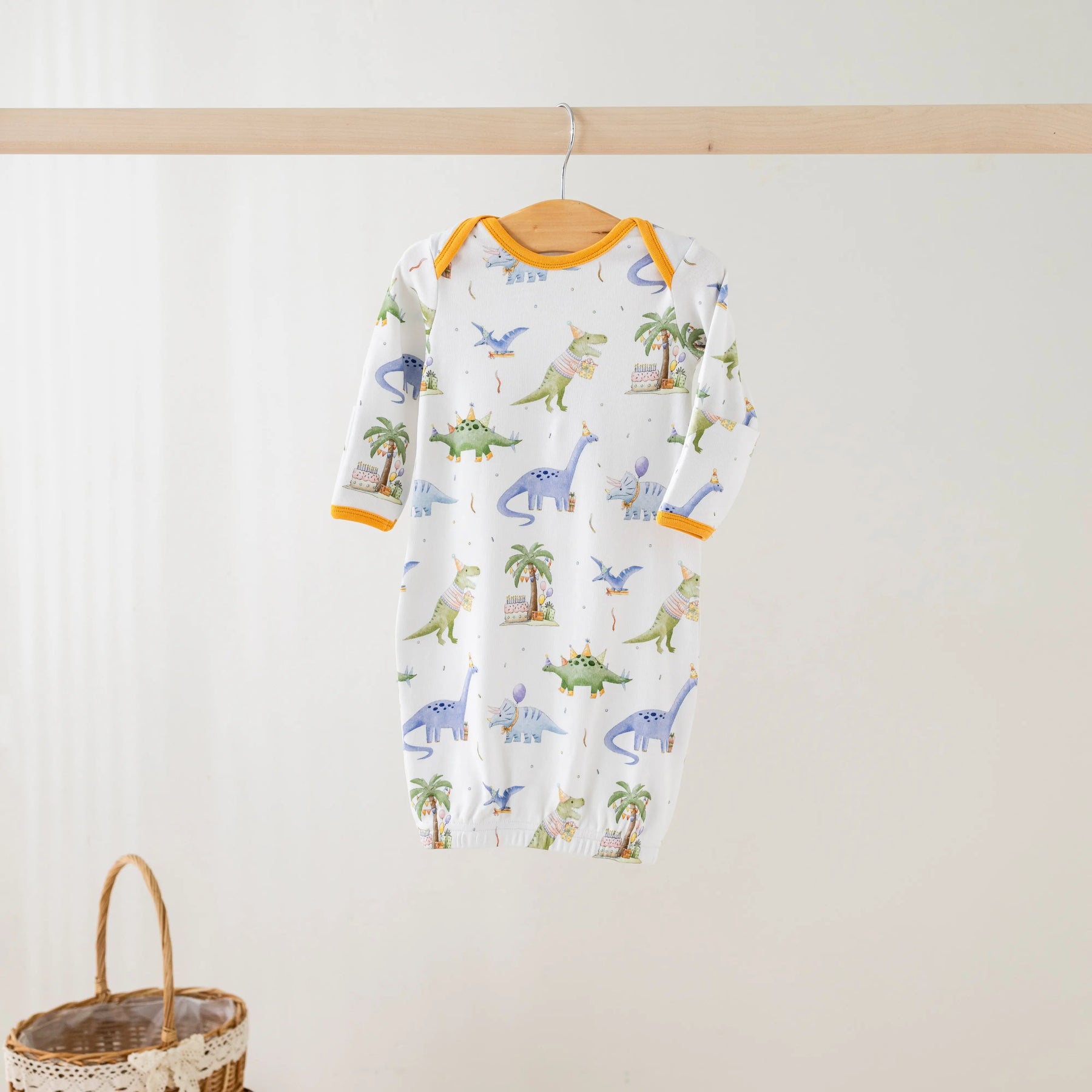 Dino-mite Birthday Organic Cotton Pajamas Nola Tawk