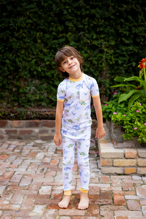 Dino-mite Birthday Organic Cotton Pajamas Nola Tawk