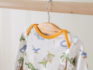 Dino-mite Birthday Organic Cotton Pajamas Nola Tawk