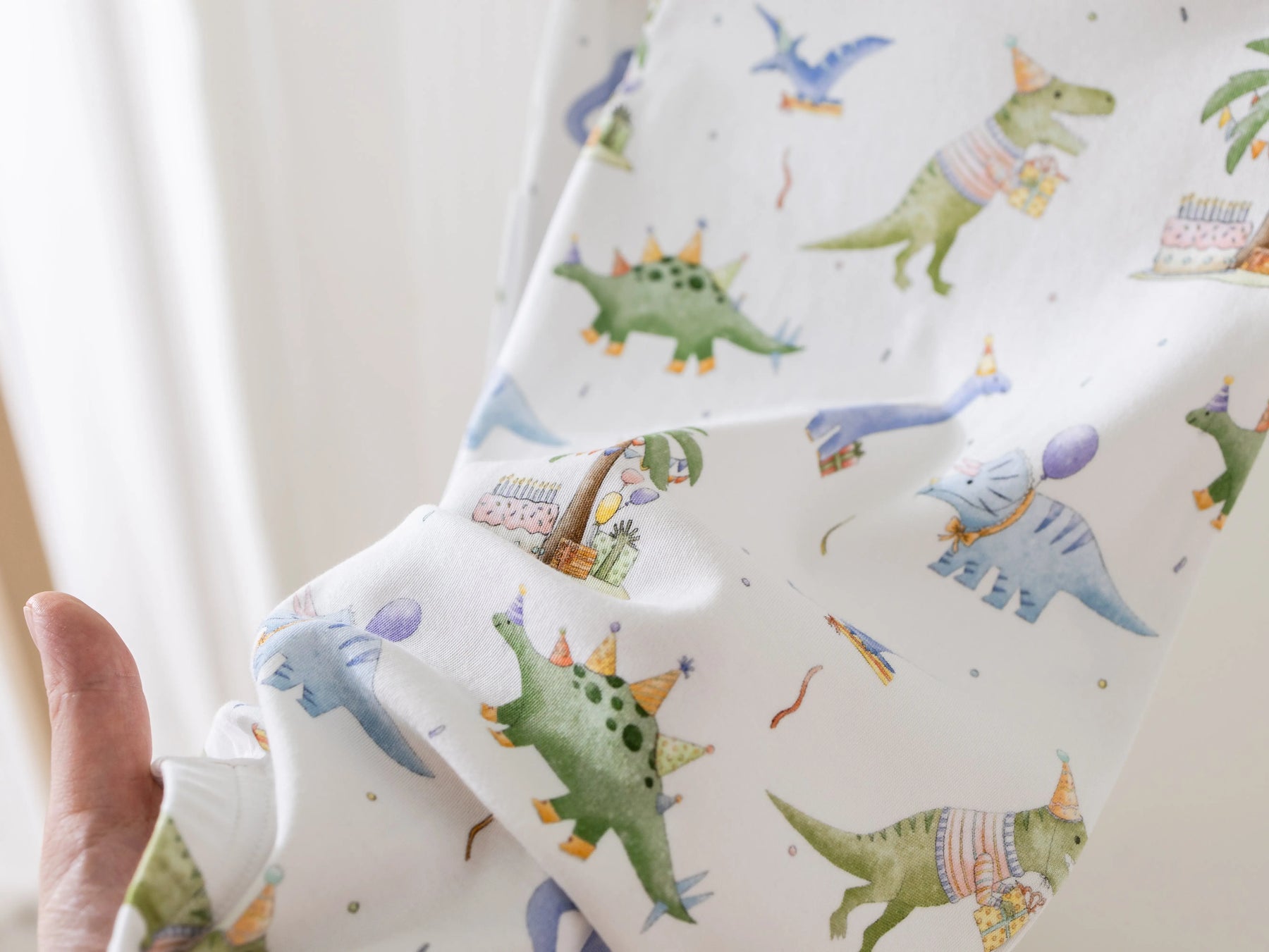 Dino-mite Birthday Organic Cotton Pajamas Nola Tawk