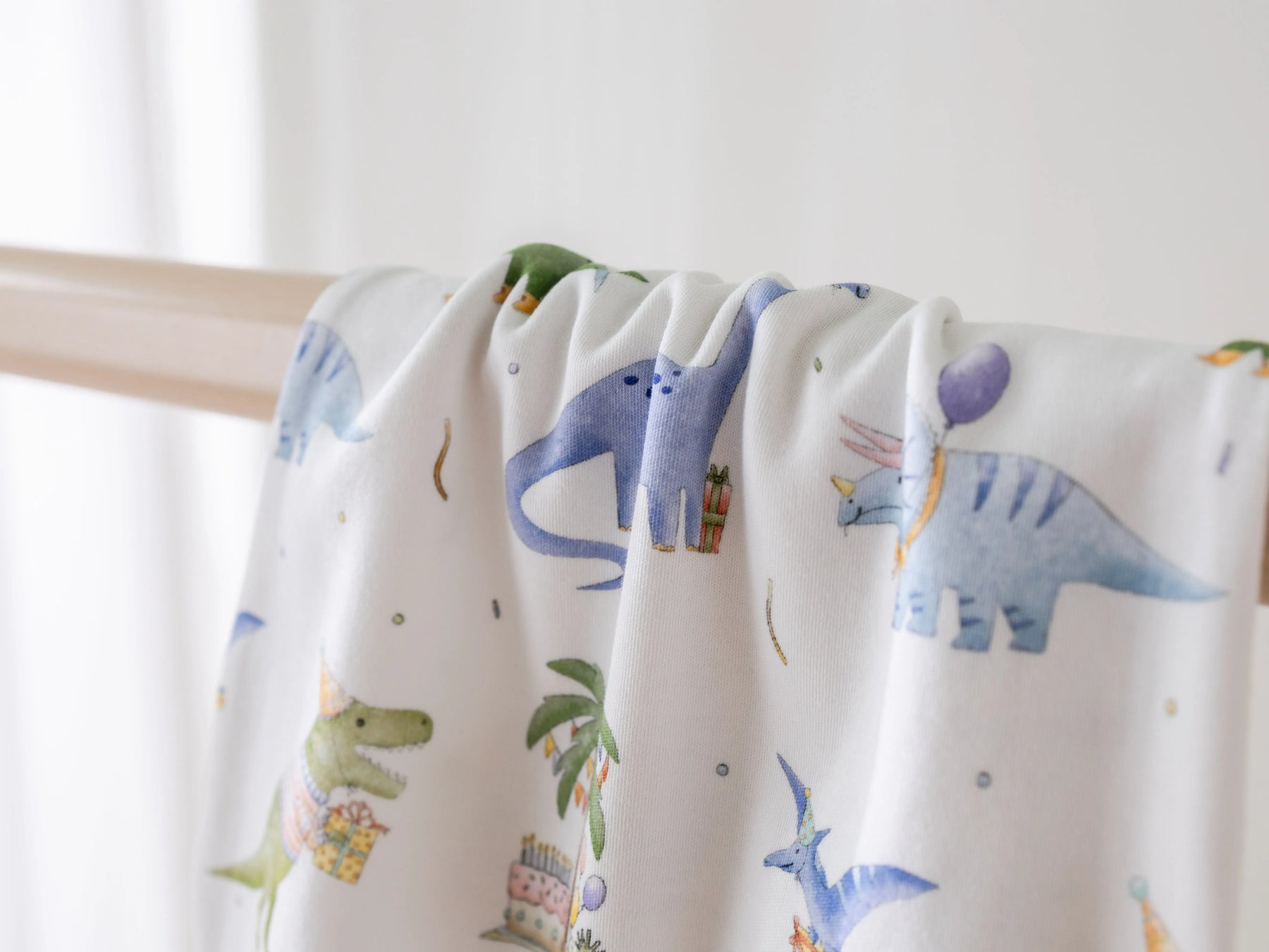 Dino-mite Birthday Organic Cotton Pajamas Nola Tawk