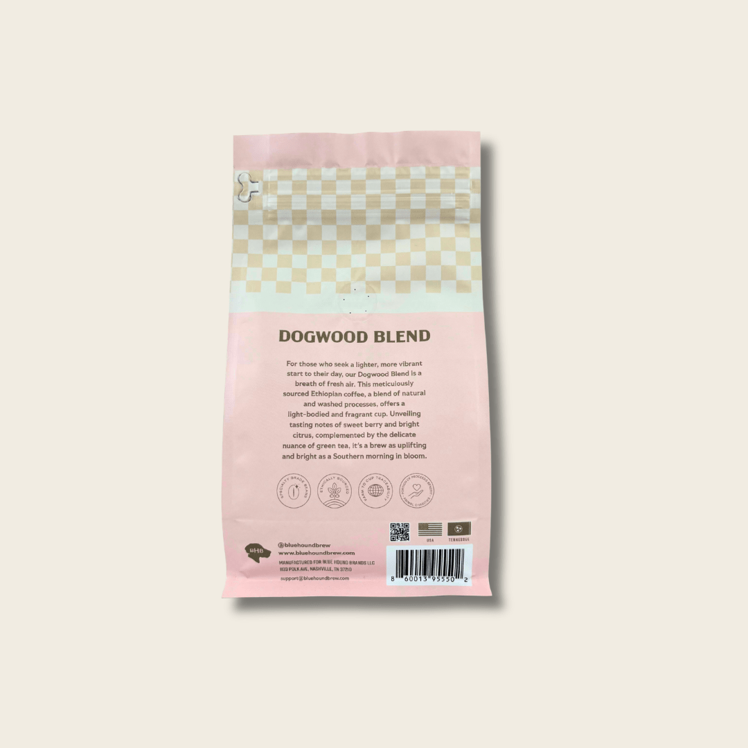 Dogwood Blend Coffee by Blue Hound Brew, Southern food gift detail photo 2