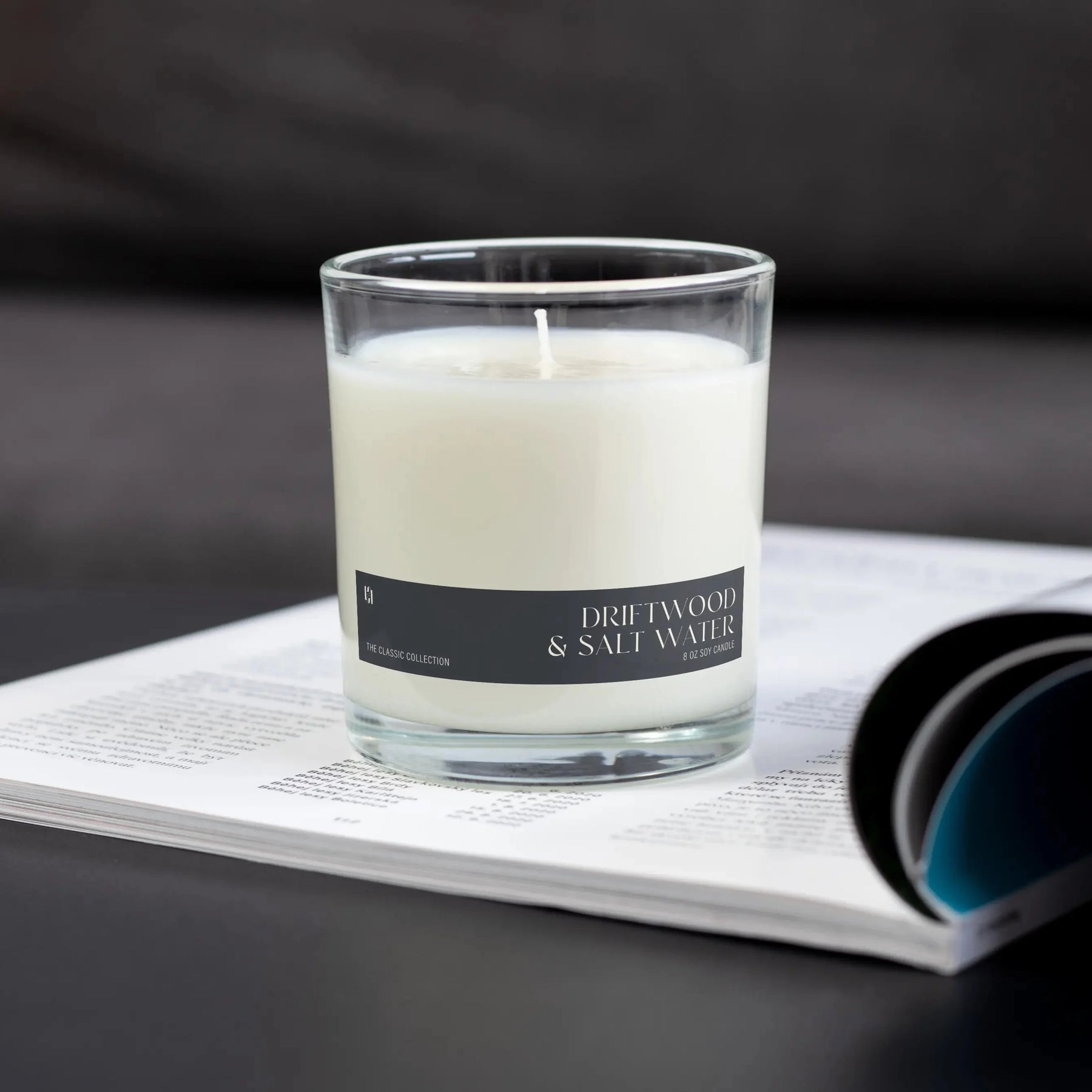 Driftwood & Salt Water Soy Candle