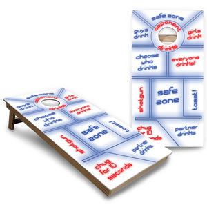 Drinking Game Cornhole Boards - Backyard Series Cornhole Solutions