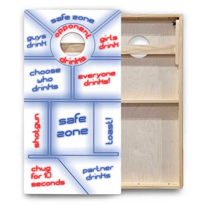 Drinking Game Cornhole Boards - Backyard Series Cornhole Solutions