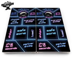 Drinking Game Cornhole Boards - Pro Solution Elite Series Cornhole Solutions