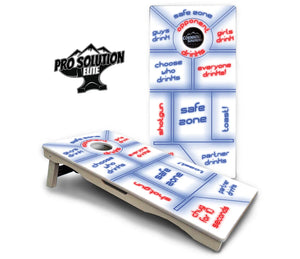 Drinking Game Cornhole Boards - Pro Solution Elite Series Cornhole Solutions