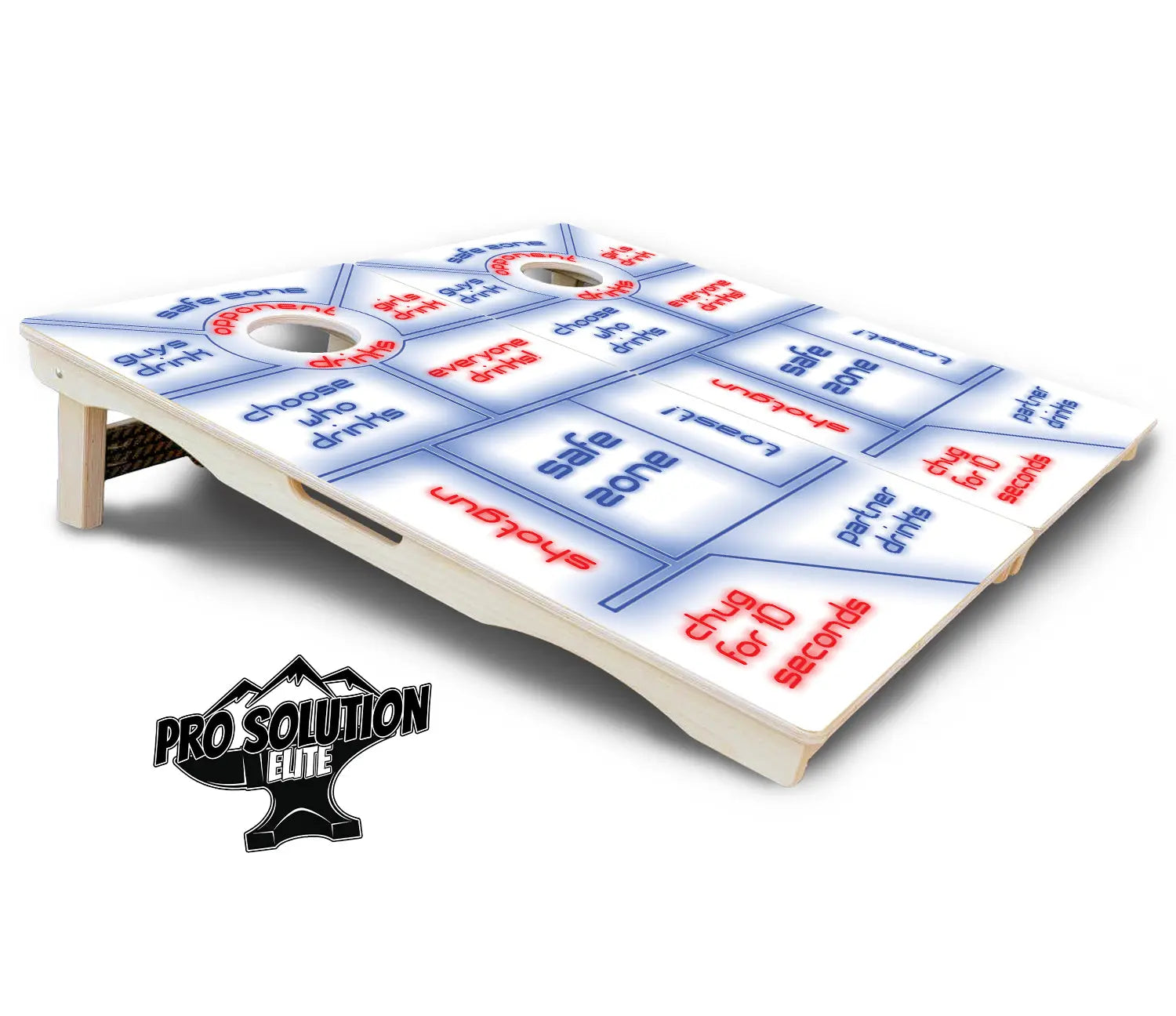Drinking Game Cornhole Boards - Pro Solution Elite Series Cornhole Solutions