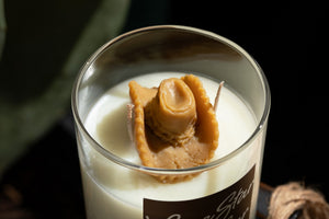 Lone Star Leather Container Candle