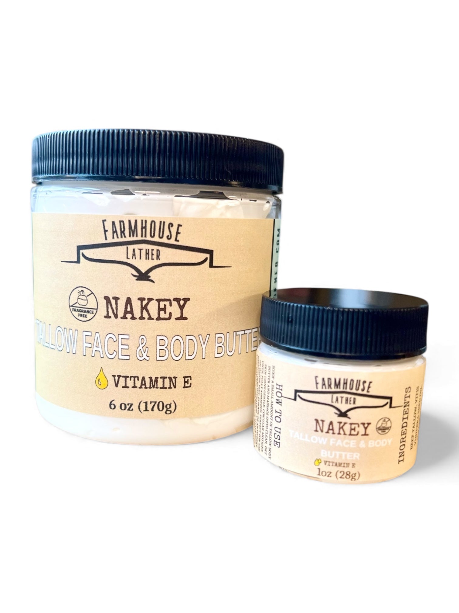 Nakey - Unscented - Face & Body