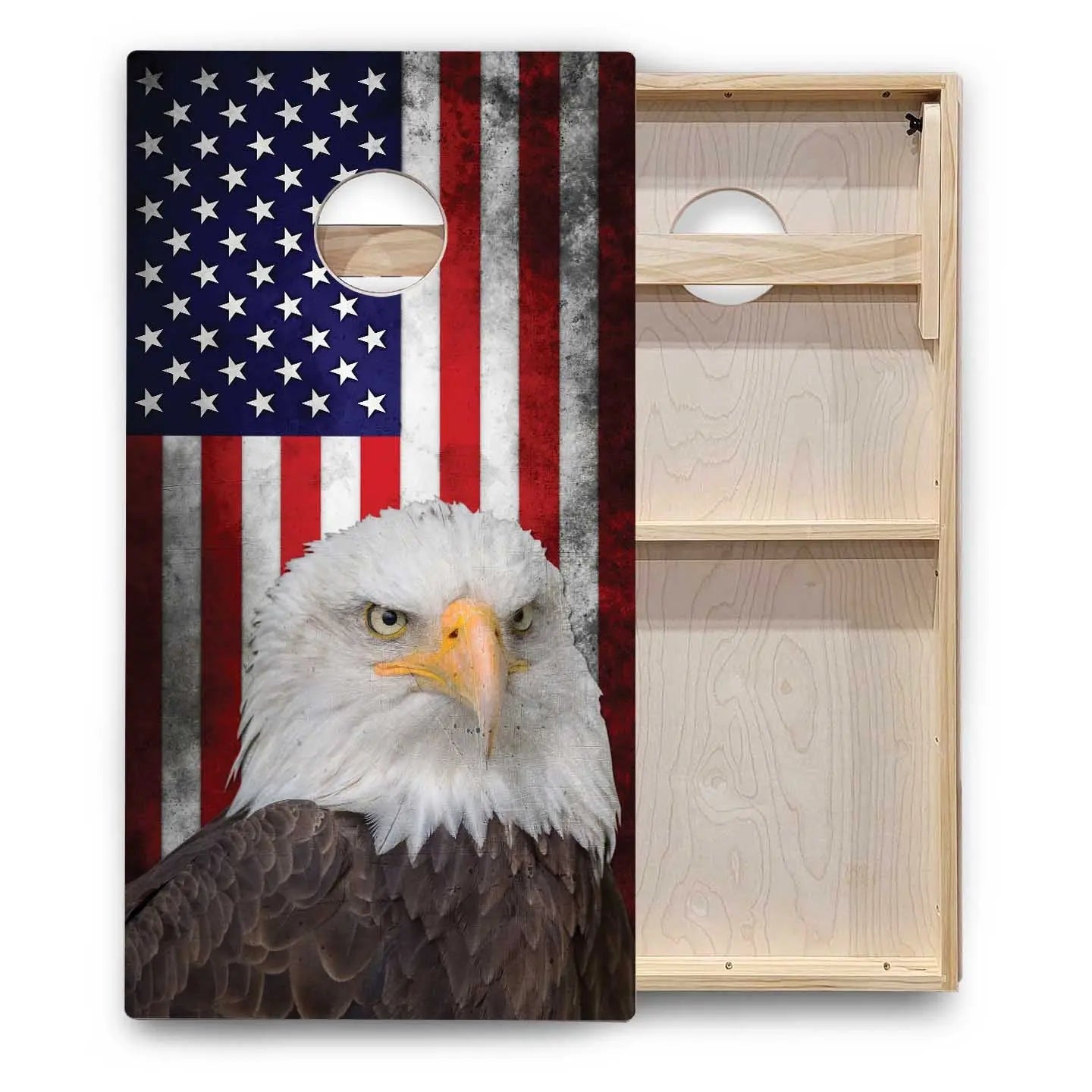 Eagle Flag Cornhole Boards - Backyard Series Cornhole Solutions