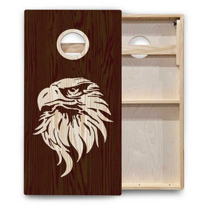 Eagle Flag Cornhole Boards - Backyard Series Cornhole Solutions