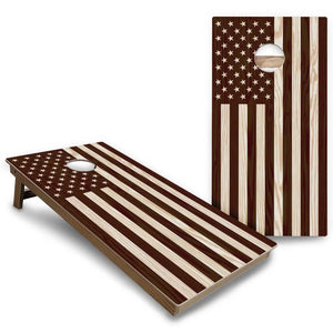 Eagle Flag Cornhole Boards - Backyard Series Cornhole Solutions
