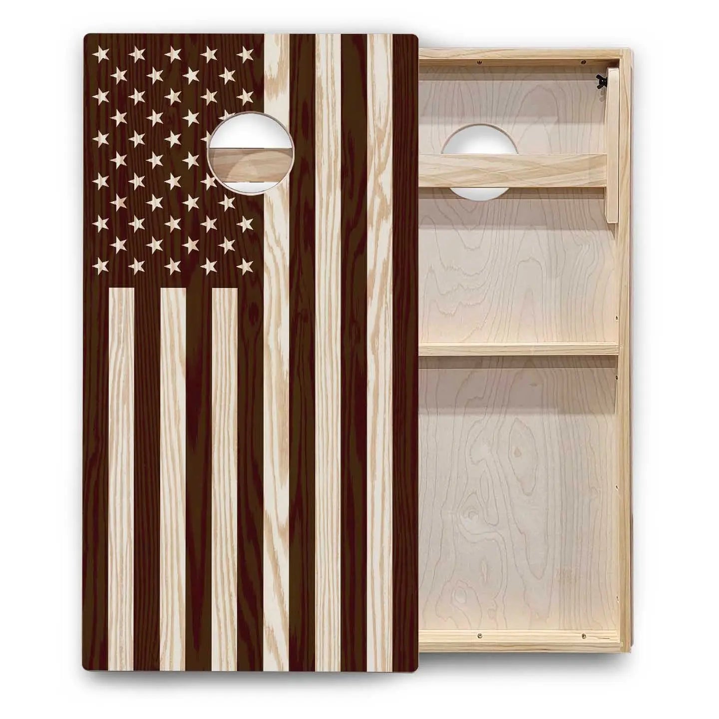 Eagle Flag Cornhole Boards - Backyard Series Cornhole Solutions